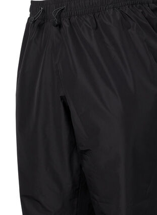 Regnbyxor med reflex, Black w. Reflex, Packshot image number 2