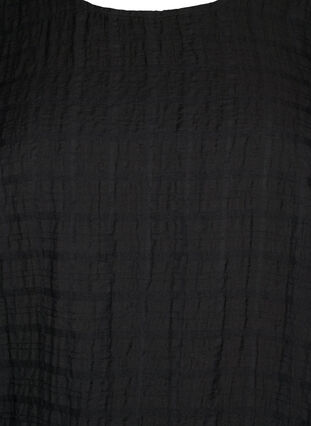 Smockblus med lyocell (TENCEL™), Black, Packshot image number 2