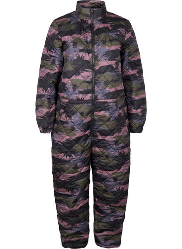 Overall med kamouflagemönster, Camou print, Packshot image number 0