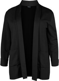 Öppen blazer med 3/4-ärmar