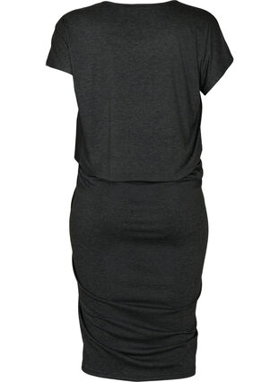 Melerat set för gravida, Black Melange, Packshot image number 1