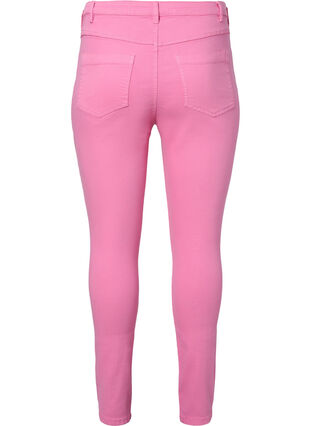 Högmidjade Amy jeans med super slim passform, Rosebloom, Packshot image number 1
