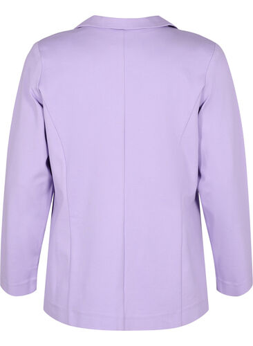Enkel blazer med knapp, Purple Rose, Packshot image number 1