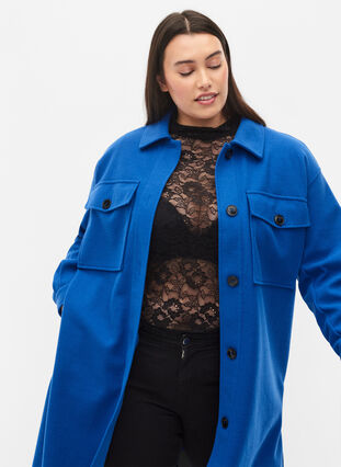 Skjortjacka med bröstfickor, Surf the web, Model image number 2