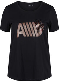  T-shirt till träning med print