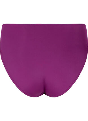 Bikinitrosa med hög midja, Dark Purple, Packshot image number 1
