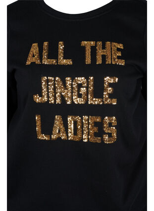 Jultröja, Black Jingle, Packshot image number 2