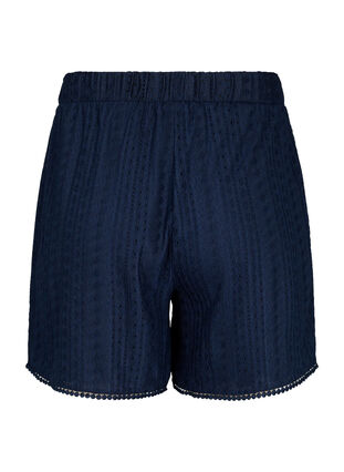 Shorts med struktur, Navy Blazer, Packshot image number 1