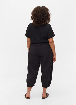 Lösa knickers med smock, Black, Model image number 1