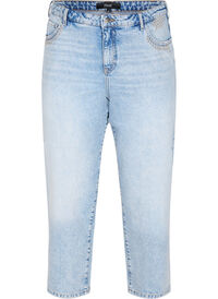 Ankellånga Vera jeans med nitar
