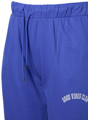 Sweatpants med cargofickor, Dazzling Blue, Packshot image number 2