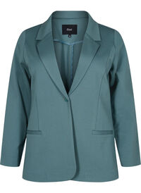 Enkel blazer med knapp