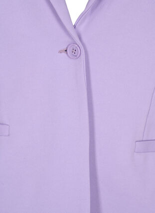 Enkel blazer med knapp, Purple Rose, Packshot image number 2
