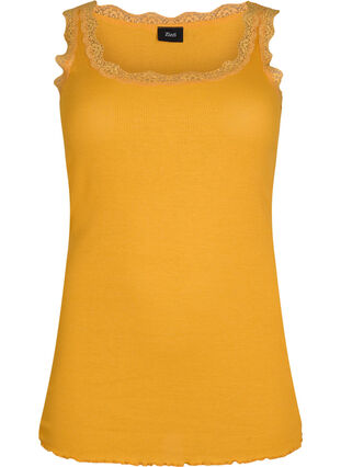 Topp med spetskant, Zinnia, Packshot image number 0