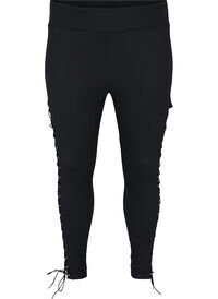 Leggings med snörning