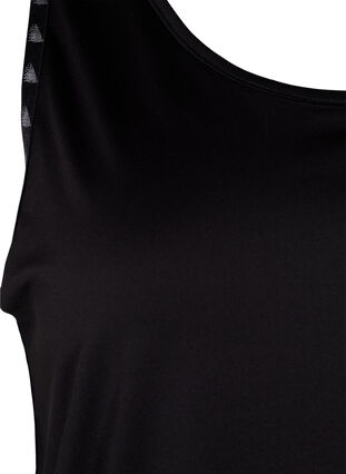 Enfärgad träningstopp, Black, Packshot image number 2