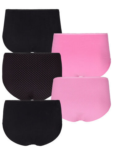 Support the breasts – 5-pack bomullstrosor, Mix Assortment, Packshot image number 1