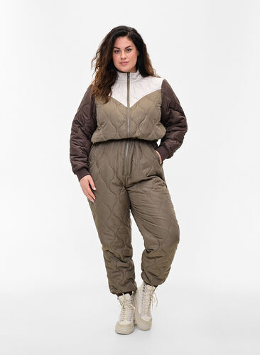Blockfärgad overall, Falcon Comb, Model image number 0